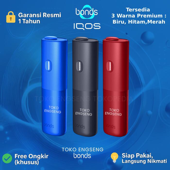 Bonds By Iqos Free Blends Device Lifestyle Modern Ready Stock Garansi Resmi  - Merah 1bonds5blends