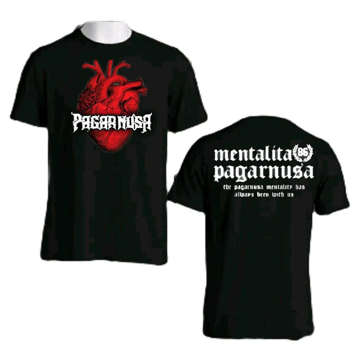 kaos pagar nusa glow in the dark menyala di saat gelap Distro Baju Katun Nyaman Tshirt Lembut details