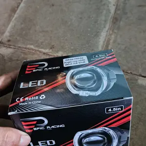 Lampu Utama Biled E45 4,5 Inc Lensa Besar Full Aluminium High Low Beam