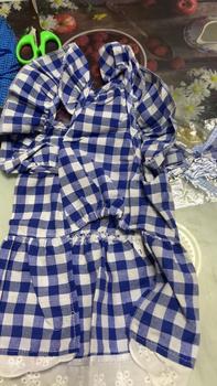 Product Review of Pet Dress Floral Pattern Pleated Hemming Windproof Pet Vest Puppy Flying Sleeve Clothes for Spring from E**R A**A 1