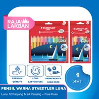 Gambar STAEDTLER Pensil Warna Luna Aquarell 24 Warna dan 12 Warna/ Ukuran Panjang - Set - 12 Warna dari Raja Lakban Jakarta Kota Administrasi Jakarta Barat 1 Tokopedia