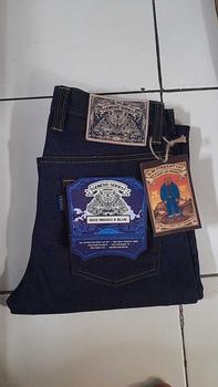 Product Review of Sage Genesis Series : 15oz Indigo x Blue Ultimate Quality Projectile Loomed Denim from G**m 0