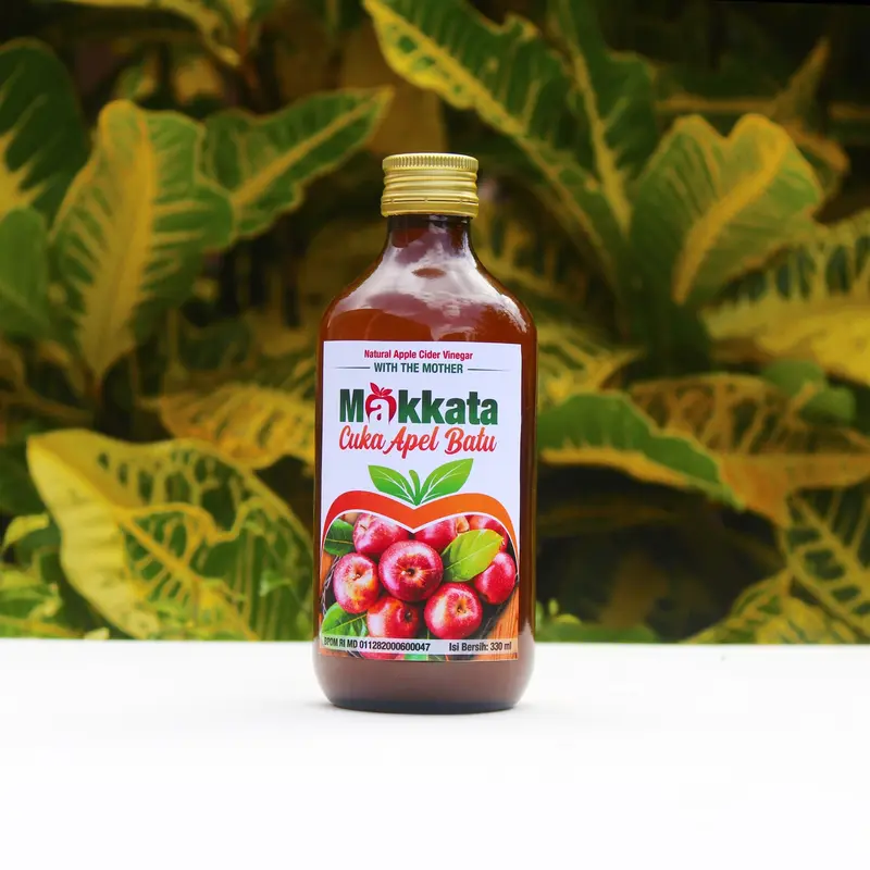 Makkata Cuka Apel Organic Apple Cider Vinegar With The Mother Masakan Rice 4
