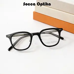 [Beli 1 Gratis 1] Kacamata Kotak Pria dan Wanita Lensa Minus Glasses Antiradiasi Photocromic