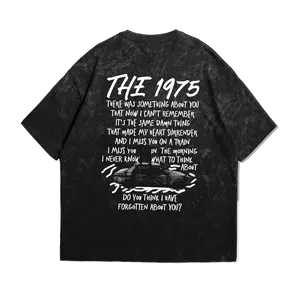 [Wash Version] Kaos Oversize About You The 1975 Cotton Combed Unisex