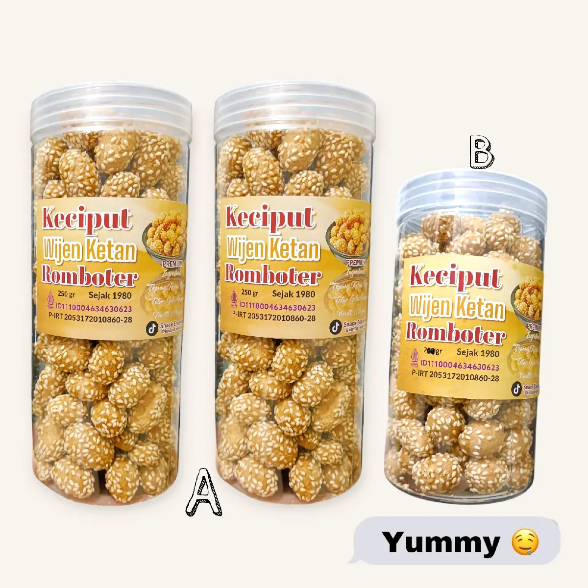 NEW!! Keciput Wijen Asli Andi Toples