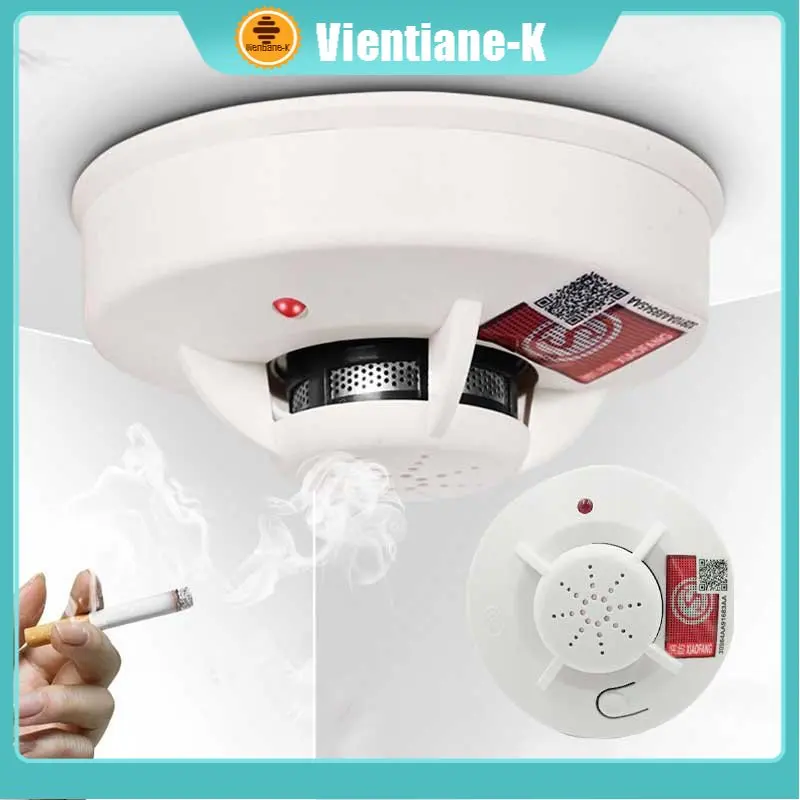 Termurah !! Pendeteksi Asap Detektor Asap Fire Alarm Photoelectric