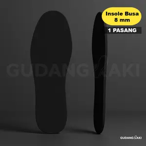 Alas Sepatu Tebal 8mm Naikkan tinggi 2 cm instan Insol dalam Sepatu Ganjel Sepatu Kebesaran Cocok Untuk PDL/TNI/POLRI/Paskibra/Sport/Casual Pria Wanita Bahan
