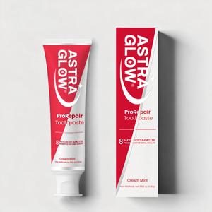 [Nuevo! ] AstraGlow SP-8 ProRepair Pasta de Dientes Blanqueadora | Hidroxiapatita | Menta Cremosa | 8 Probióticos | Recomendado por Dentistas | Cuidado Profesional | Aliento Fresco Duradero | 100g