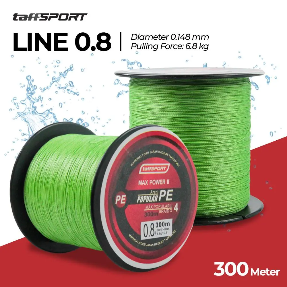 0.8 : 0.148 mm 7 kg Hijau 300 M