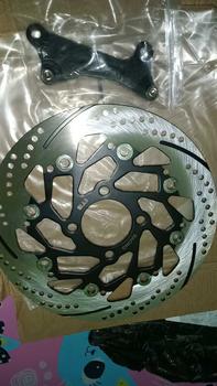 Product Review of Piringan Cakram Depan 260MM Piringan Disc Cakram Beat Vario Genio Spacy Scoopy Plus Breket PNP Disc Brake Piringan Cakram 260MM from D**3 0