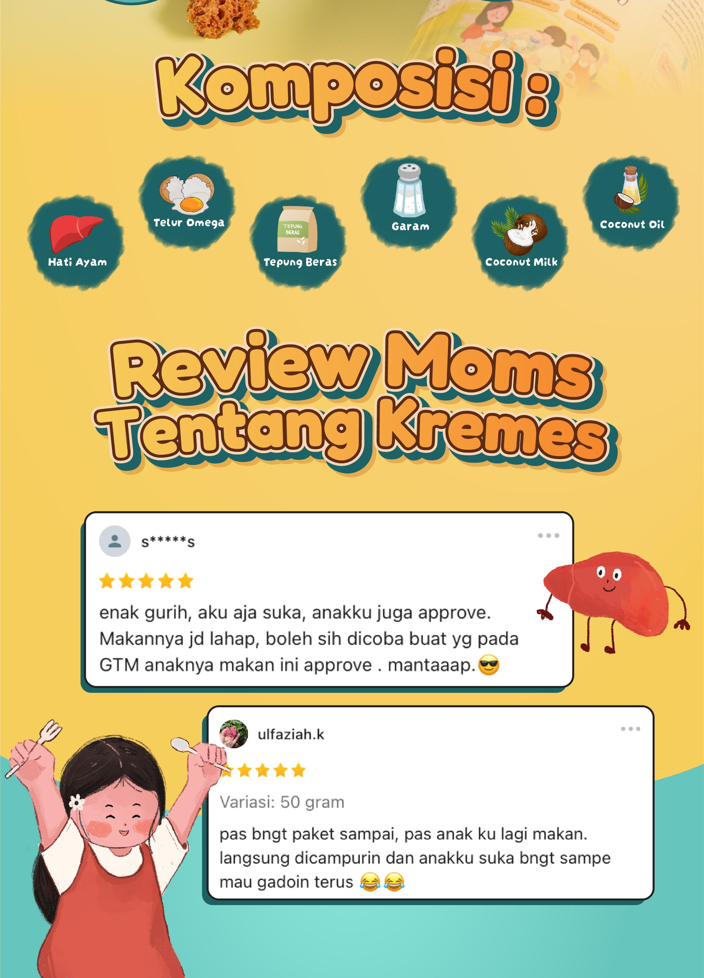 Gadoeh Rasa Kremes Hati Ayam – Cemilan Nutrisi untuk Anak Usia 7 Bulan ke Atas