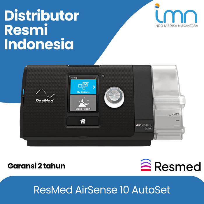 Gambar Resmed AirSense10 Auto CPAP- Ready Stok,Garansi & Service Center Lokal dari Indo Medika Nusantara Kota Administrasi Jakarta Selatan Tokopedia