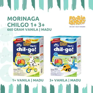 Chil Go Powder 660 GRAM 1+ dan 3+ rasa Vanila dan Madu