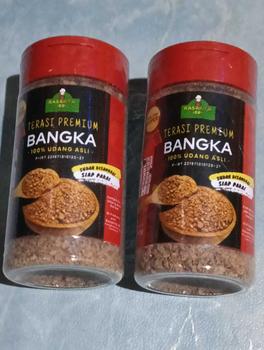 Product Review of 2pc Terasi Sangrai/Matang premium 75gr botol Bumbu Masak Penyedap Masakan from E**p 0