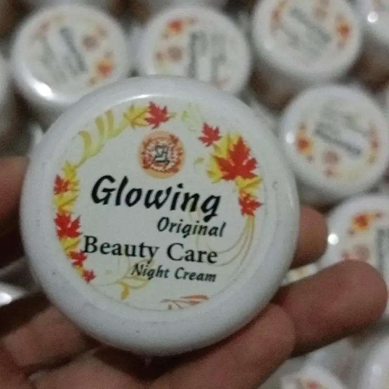cream glowing bpom double malam sabun dan serum 2