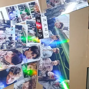 HOLOGRAM FANKIT COER GREEN 14 ITEM KPOP UNOFFICIAL JAMES JUHOON KEONHO MARTIN SEONGHYEON