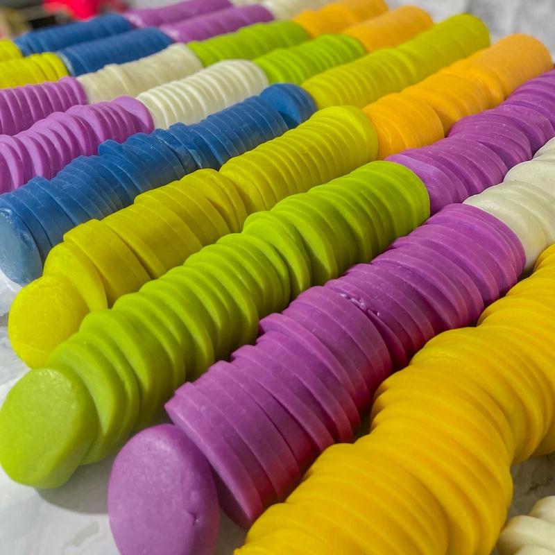 Túi 5 lạng bánh đá gạo tẻ nặn tay thủ công