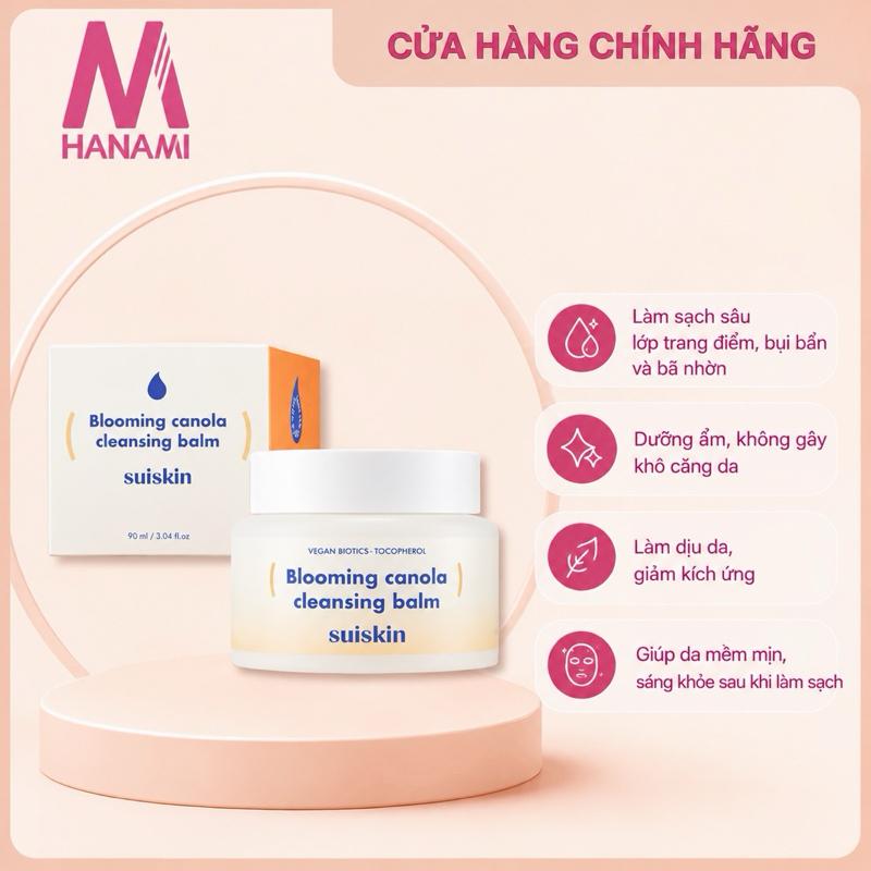 Sáp tẩy trang Suiskin Blooming Canola Cleansing Balm 90 ml