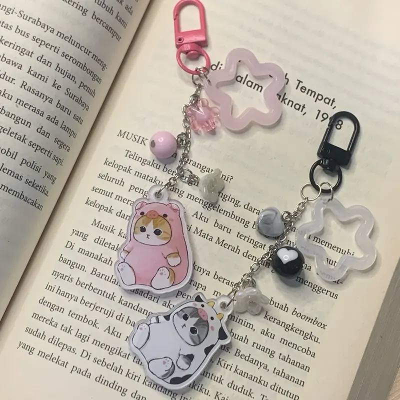 [BISA COD ] KEYCHAIN MIAW BY MDYDYY