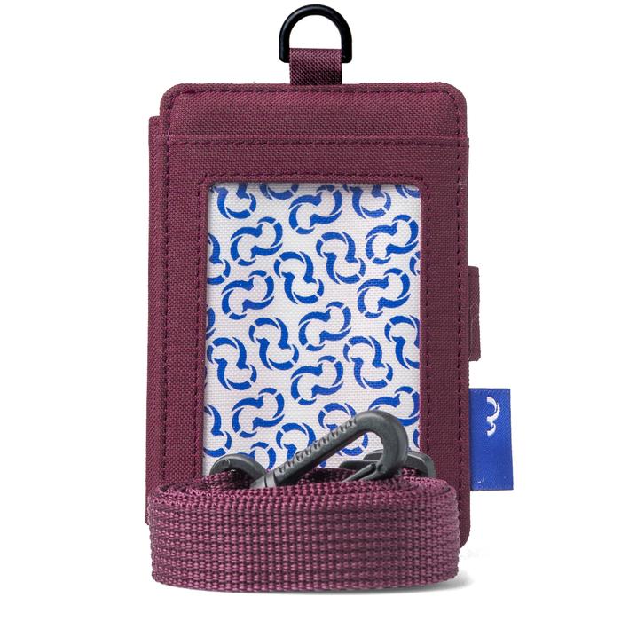 Gambar Wallts Pebble Maroon - Lanyard Name Tag ID Card Kantor Unisex Pria Wanita Kartu Dompet Cowok dari Wallts Kota Bandung Tokopedia