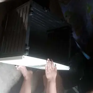 Lemari Plastik 3 4 Susun Dengan Kaca Cermin Lemari Baju New Diamond TABITHA KOKOH TEBAL