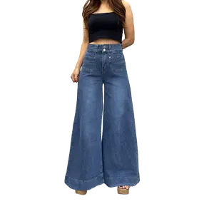 Jenniferloh1 - CJK51 Celana Jeans Skena High Waist Wanita Dark