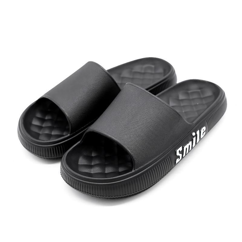 Product Introduction of Sandal Cowok Selop Karet Smile Type 913 Sandal Outdor dan Indoor Anti Slip Anti Air Bahan EVA  Tidak Bau  Pria Shoes Sendal 7