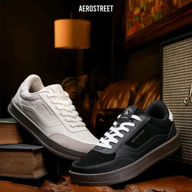 Aerostreet Austin Series - Sepatu Sneakers Kasual Pria Wanita 1