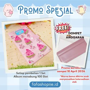 (Ready gratis stiker) Paket Lengkap 120-240 Slot Album Menabung Murah Kolbuk dengan 1-60/1-240 Stiker Angka Bonus Random Sesuai Sto