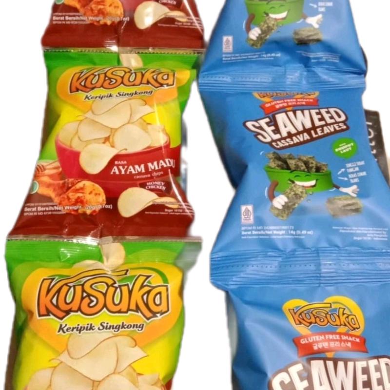Kusuka Rumput Laut / Seaweed Renceng - 1 Renceng, 10 Sachet - Snack, Food 0