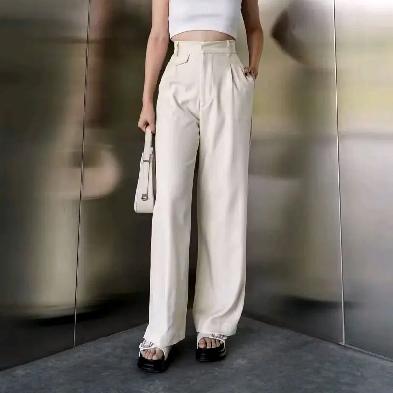 ORO PANTS - Celana Kerja Wanita Highwaist Anti Kusut - Loose Pants Trousers Kulot Wanita