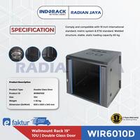 Gambar Wallmount Rack INDORACK WIR6010D Double Door Rak 10U Depth 600mm dari RADIAN JAYA Kota Administrasi Jakarta Utara 4 Tokopedia