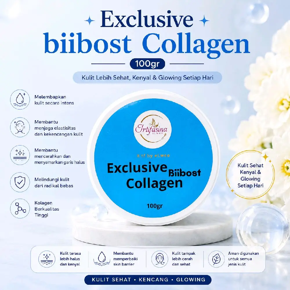 Bibit Booster ( bibost) Exclusive Jumbo collagen 100gr R'tf by eLwee