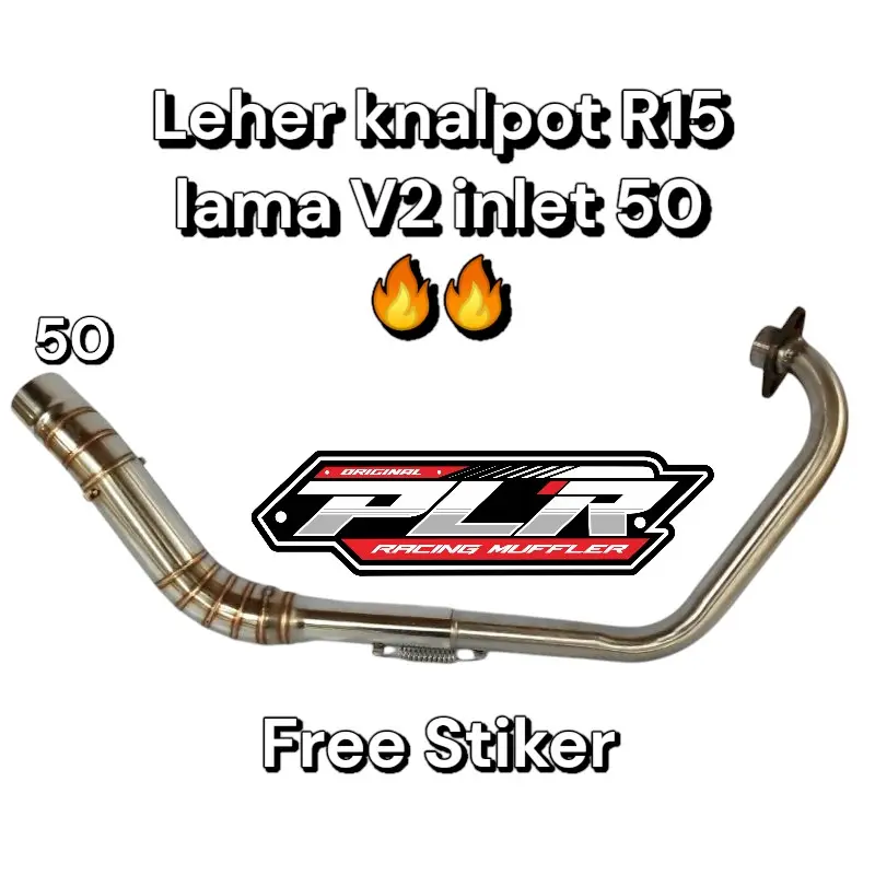 TERLARIS Leher knalpot leher R15 lama V2 inlet 50 only