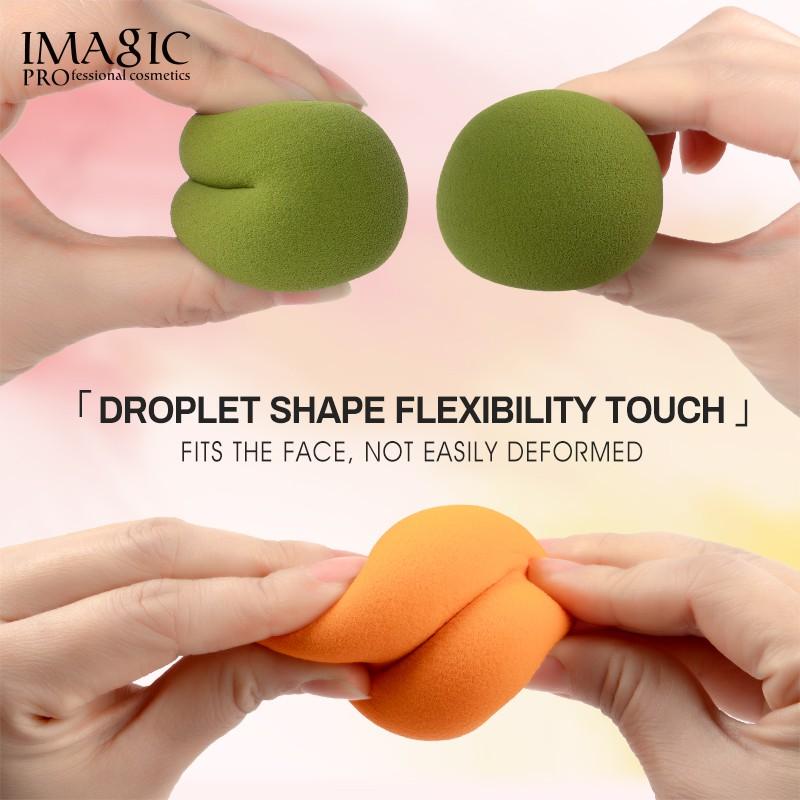 Product Introduction of Imagic beauty sponge puff water drop shape soft blending makeup tools 4