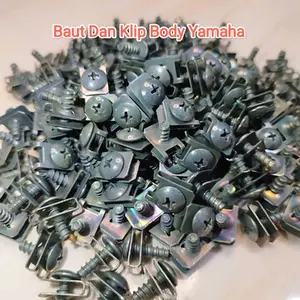 100Set / Baut klip Body yamaha 5x16 Baut klip Batok Yamaha