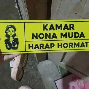 Hiasan Dinding Kata-Kata Nyleneh PINK KAMAR TUAN PUTRI, HARAP HORMAT ! - KreasiaART
