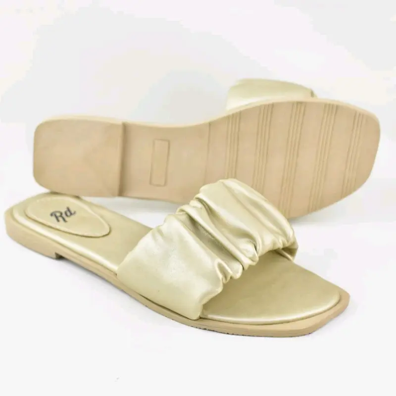 sandal jepit teplek wanita kekinian - sandal santai premium Cewek Sendal Karet 4