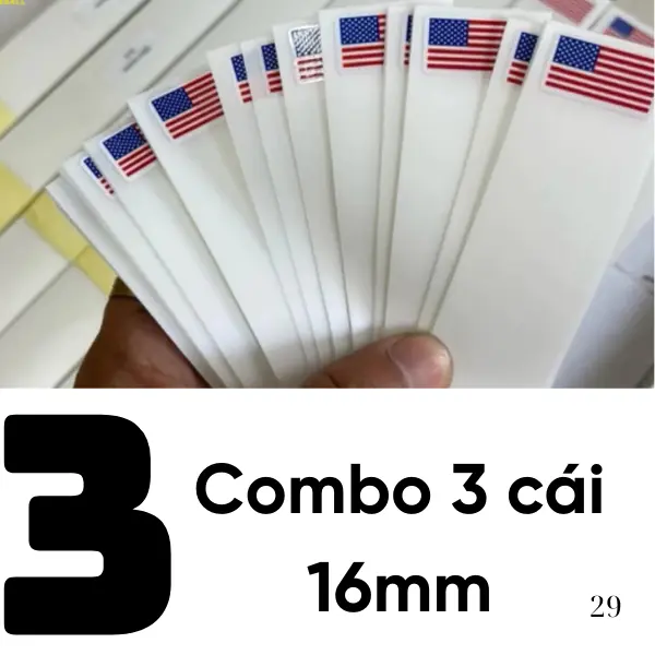 Combo 3 miếng 16mm