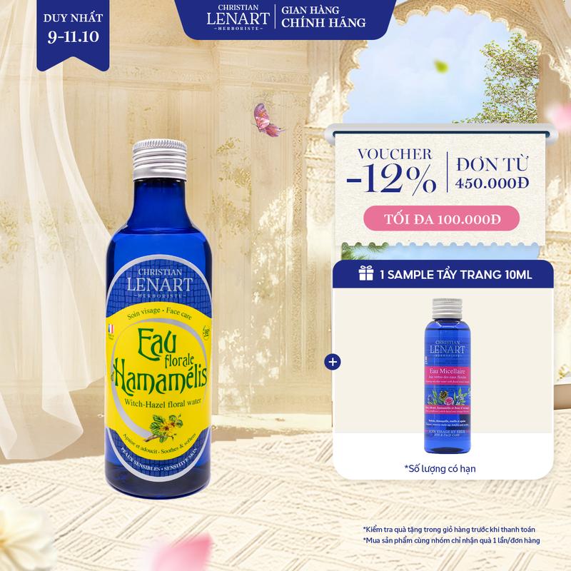 [Chính hãng] Toner Christian Lenart Nước Cân Bằng Cấp Ẩm Làm Dịu Da 200ml Skincare Chăm Sóc Da