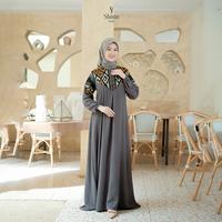 Gambar Shirin Zein - Gamis Trend 2026 Model Baru Elegan Motif Tenun Dress Nura - Grey, XXL dari Shirin Zein Store Kab. Pati 1 Tokopedia