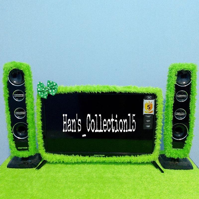 Product Introduction of 1set taplak lemari+bando pita tv led+bando sound polos/taplak 100/bando tv led/bando sound/ bulu rasfur ukuran 14-32inc / 40-43in  Biru Hijau Hitam Kuning Merah 2