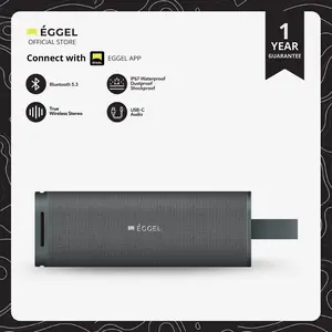 Eggel Active 3 Waterproof Portable Bluetooth Speaker