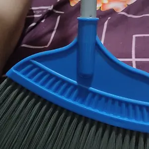 Kleaner Sapu Kipas Sintetis Plastik Lantai 1 Pc Pembersih Lantai Broom Gagang Serbaguna Bulu Nilon Nylon