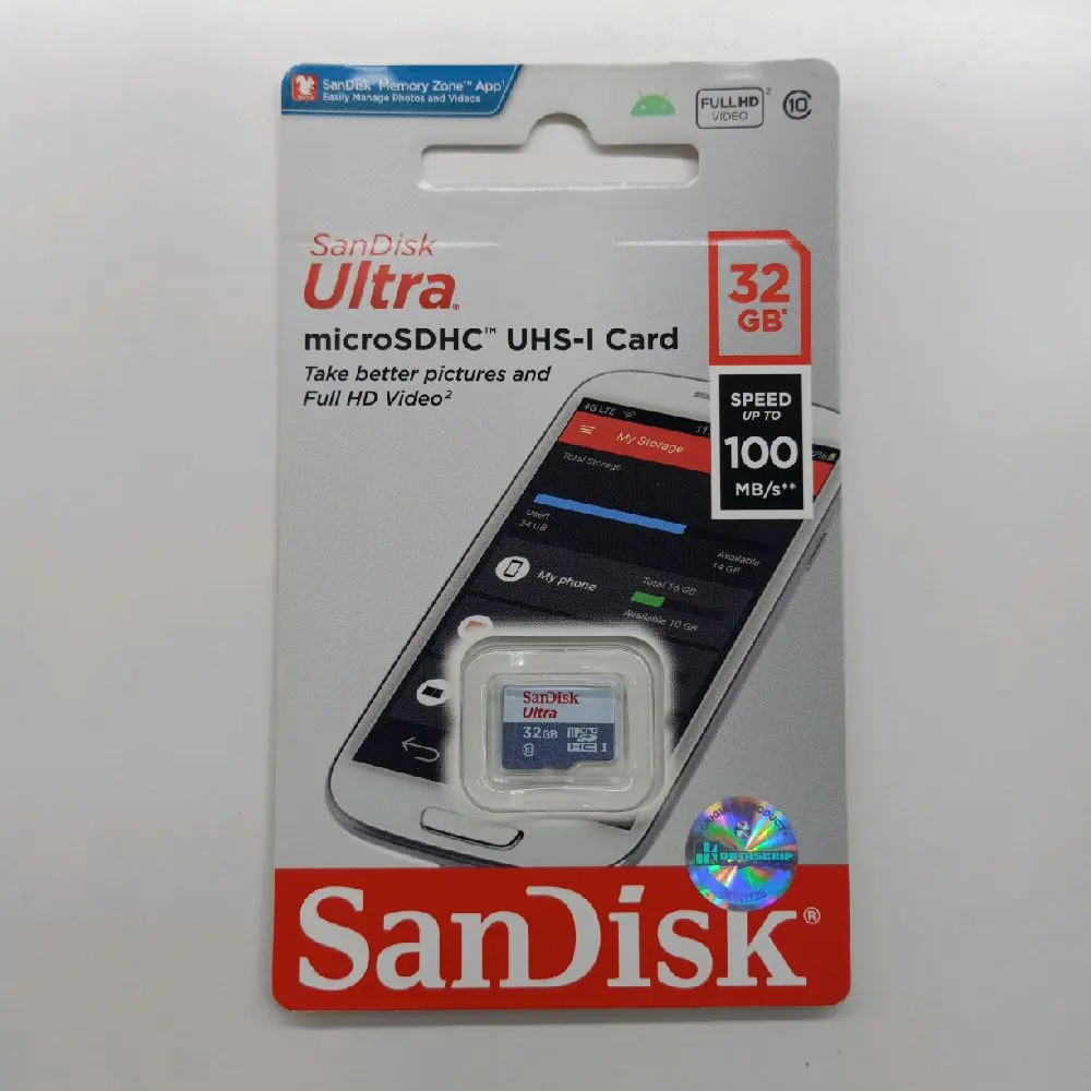 Memory Sandisk Micro sd 32gb ultra class 10