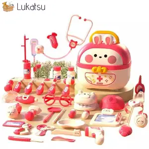 Mainan Dokter untuk Anak Koper Dokter Set Mainan Anak Perempuan Mainan Pendidikan Dokter Anak