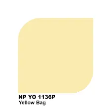 YO 1136P YELLOW BAG
