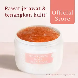 EILEEN GRACE - Moisturize Rose Jelly Mask 300 ml | Masker / skincare jerawat I Kulit kering sensitif | Bekas jerawat | Bopeng