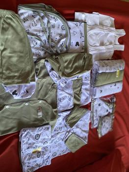 Product Review of PAKET LENGKAP 39 PCS BAJU BAYI NEWBORN BARU LAHIR BAHAN KATUN LEMBUT TERLARIS SNI Parsel from A**p 1
